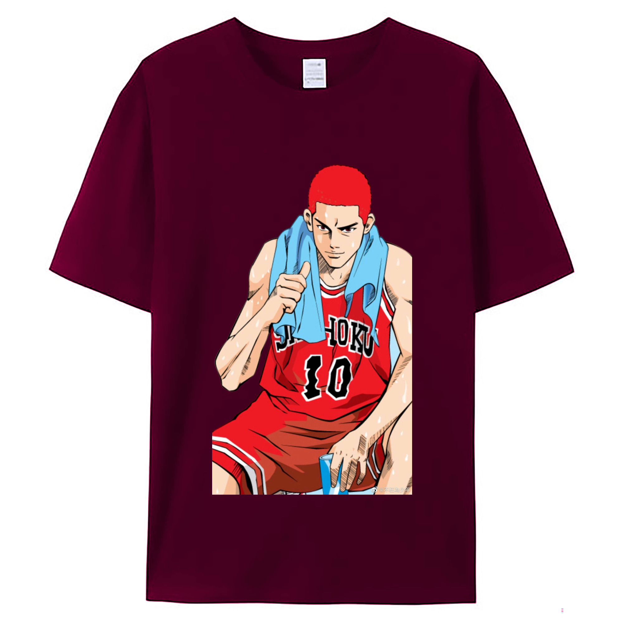 （画像用） SLAM DUNK／スラムダンク レディースカジュアルプリントTシャツ（綿100％）